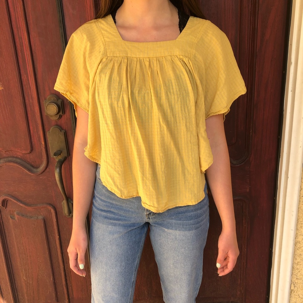 Yellow Blouse from Stitch & Feather 💛